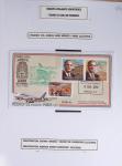1849-1990 Lot principalement constitué de pages d'exposition