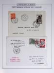 1849-1990 Lot principalement constitué de pages d'exposition