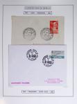1849-1990 Lot principalement constitué de pages d'exposition