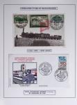 1849-1990 Lot principalement constitué de pages d'exposition