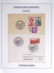 1849-1990 Lot principalement constitué de pages d'exposition