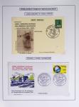 1849-1990 Lot principalement constitué de pages d'exposition