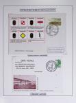1849-1990 Lot principalement constitué de pages d'exposition