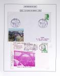 1849-1990 Lot principalement constitué de pages d'exposition