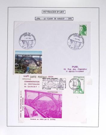 1849-1990 Lot principalement constitué de pages d'exposition