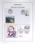1849-1990 Lot principalement constitué de pages d'exposition