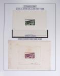 1849-1990 Lot principalement constitué de pages d'exposition