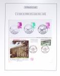 1849-1990 Lot principalement constitué de pages d'exposition