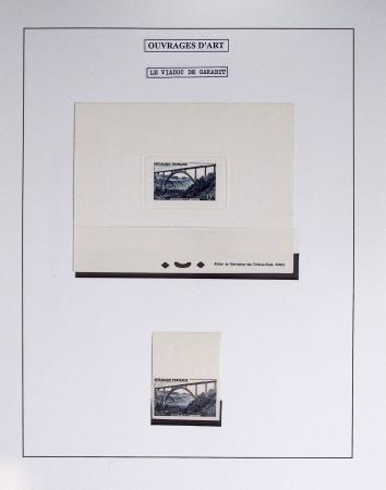 1849-1990 Lot principalement constitué de pages d'exposition
