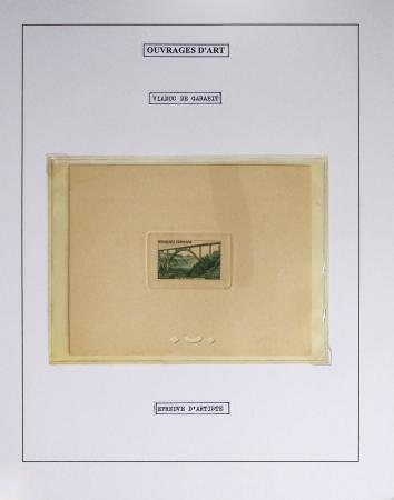 1849-1990 Lot principalement constitué de pages d'exposition