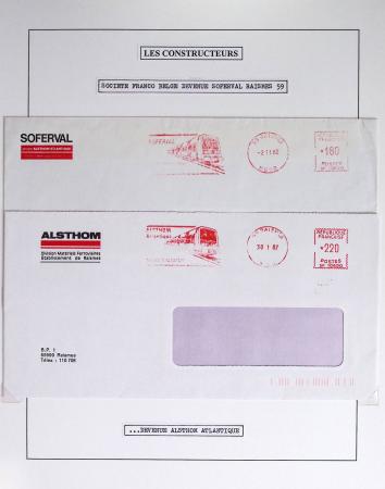 1849-1990 Lot principalement constitué de pages d'exposition