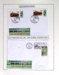 1849-1990 Lot principalement constitué de pages d'exposition