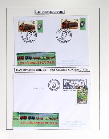 1849-1990 Lot principalement constitué de pages d'exposition