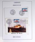 1849-1990 Lot principalement constitué de pages d'exposition