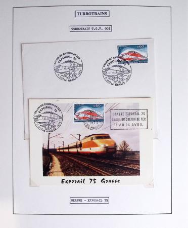 1849-1990 Lot principalement constitué de pages d'exposition