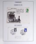 1849-1990 Lot principalement constitué de pages d'exposition