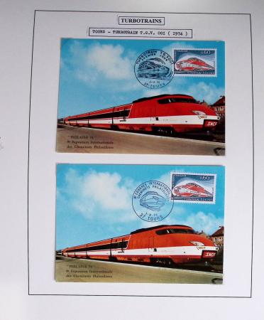 1849-1990 Lot principalement constitué de pages d'exposition