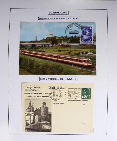 1849-1990 Lot principalement constitué de pages d'exposition
