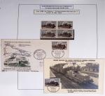 1849-1990 Lot principalement constitué de pages d'exposition