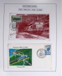 1849-1990 Lot principalement constitué de pages d'exposition