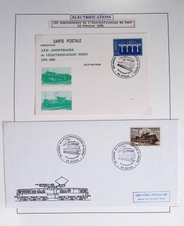 1849-1990 Lot principalement constitué de pages d'exposition
