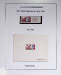 1849-1990 Lot principalement constitué de pages d'exposition
