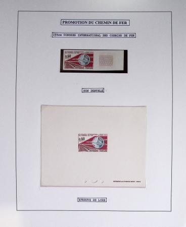 1849-1990 Lot principalement constitué de pages d'exposition