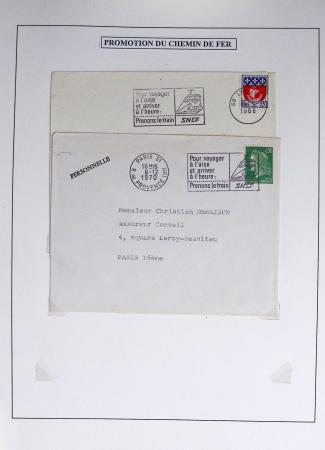 1849-1990 Lot principalement constitué de pages d'exposition