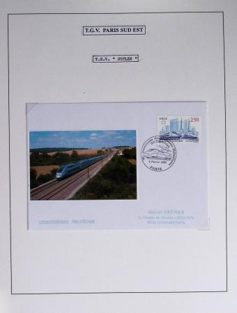 1849-1990 Lot principalement constitué de pages d'exposition