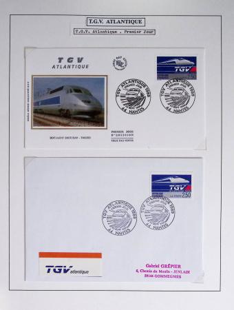 1849-1990 Lot principalement constitué de pages d'exposition