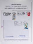 1849-1990 Lot principalement constitué de pages d'exposition