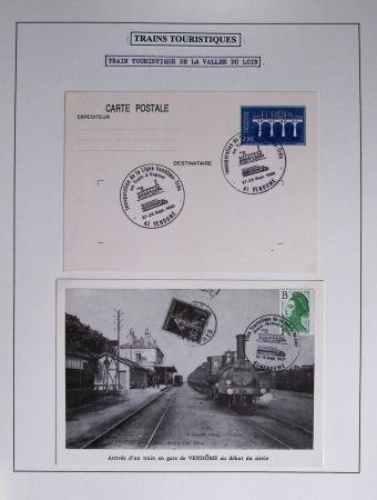 1849-1990 Lot principalement constitué de pages d'exposition