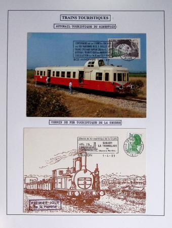 1849-1990 Lot principalement constitué de pages d'exposition