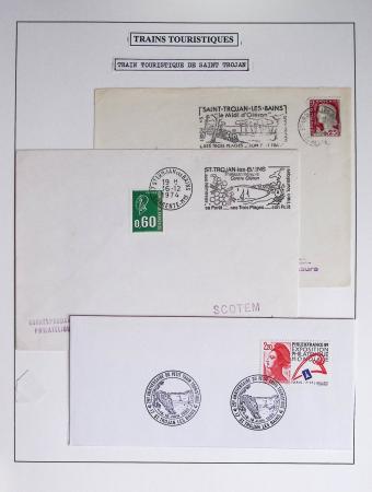 1849-1990 Lot principalement constitué de pages d'exposition