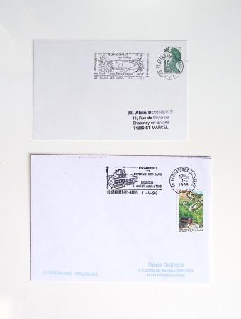 1849-1990 Lot principalement constitué de pages d'exposition
