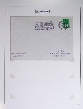1849-1990 Lot principalement constitué de pages d'exposition
