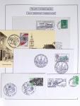 1849-1990 Lot principalement constitué de pages d'exposition