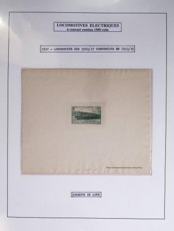 1849-1990 Lot principalement constitué de pages d'exposition
