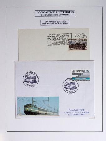 1849-1990 Lot principalement constitué de pages d'exposition