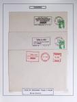 1849-1990 Lot principalement constitué de pages d'exposition