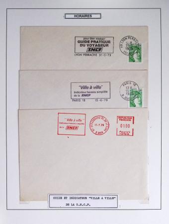 1849-1990 Lot principalement constitué de pages d'exposition