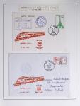 1849-1990 Lot principalement constitué de pages d'exposition