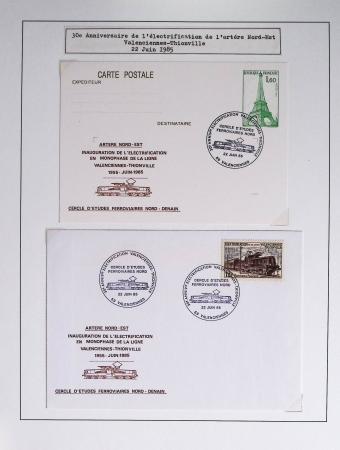 1849-1990 Lot principalement constitué de pages d'exposition