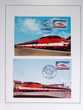 1849-1990 Lot principalement constitué de pages d'exposition