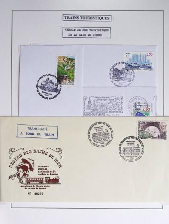 1849-1990 Lot principalement constitué de pages d'exposition