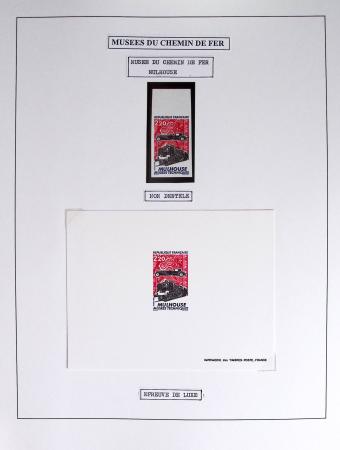 1849-1990 Lot principalement constitué de pages d'exposition