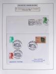 1849-1990 Lot principalement constitué de pages d'exposition