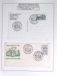 1849-1990 Lot principalement constitué de pages d'exposition