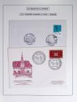 1849-1990 Lot principalement constitué de pages d'exposition