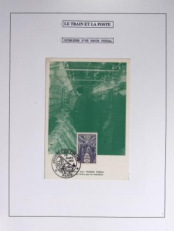 1849-1990 Lot principalement constitué de pages d'exposition